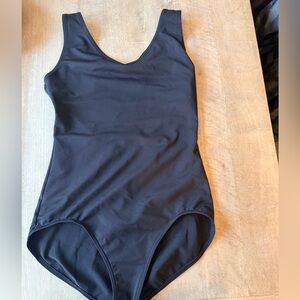 Capezio black Leotard